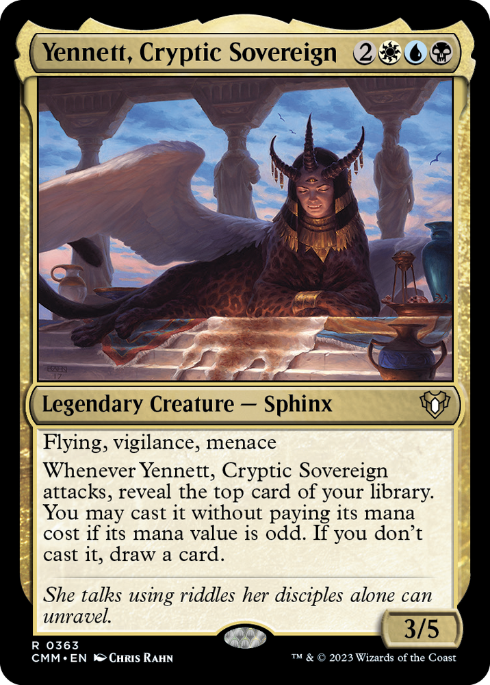 Yennett, Cryptic Sovereign [Commander Masters] 