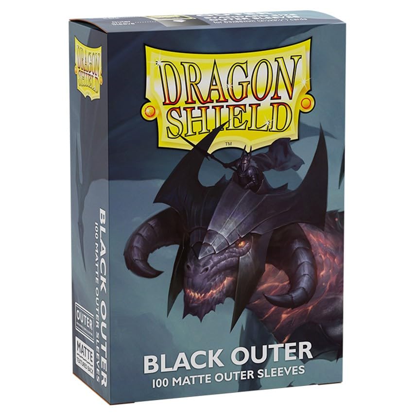 Dragon Shield | Black Outer Sleeves