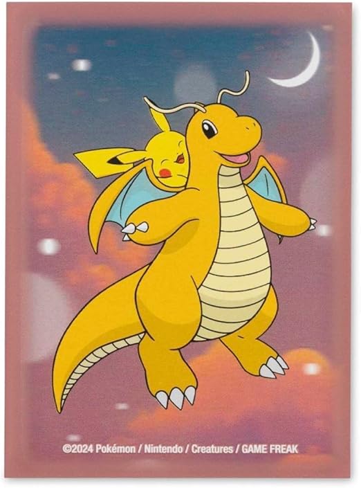 Pokémon Center: Pokémon TCG: Dreamy Dragonite - Fundas para cartas (65 mangas)