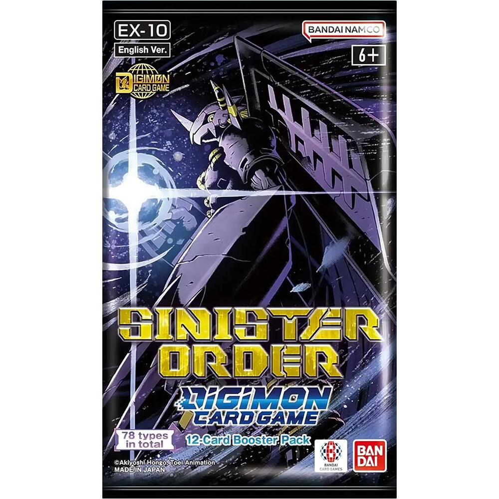 Digimon Sinister Order Booster Pack (EX-10)