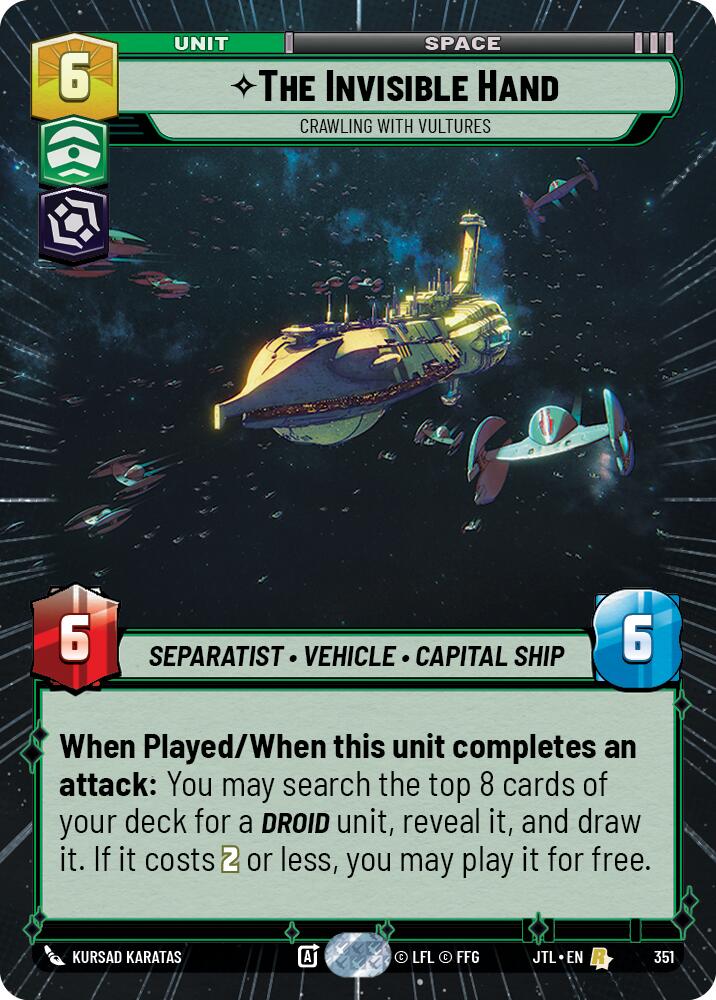 The Invisible Hand - Crawling With Vultures (351) (Hyperspace) (351) [Jump to Lightspeed]