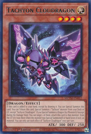 Tachyon Cloudragon [MZTM-EN012] Rare