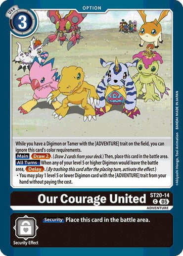Our Courage United [ST20-14] [Starter Deck: Protector of Light]