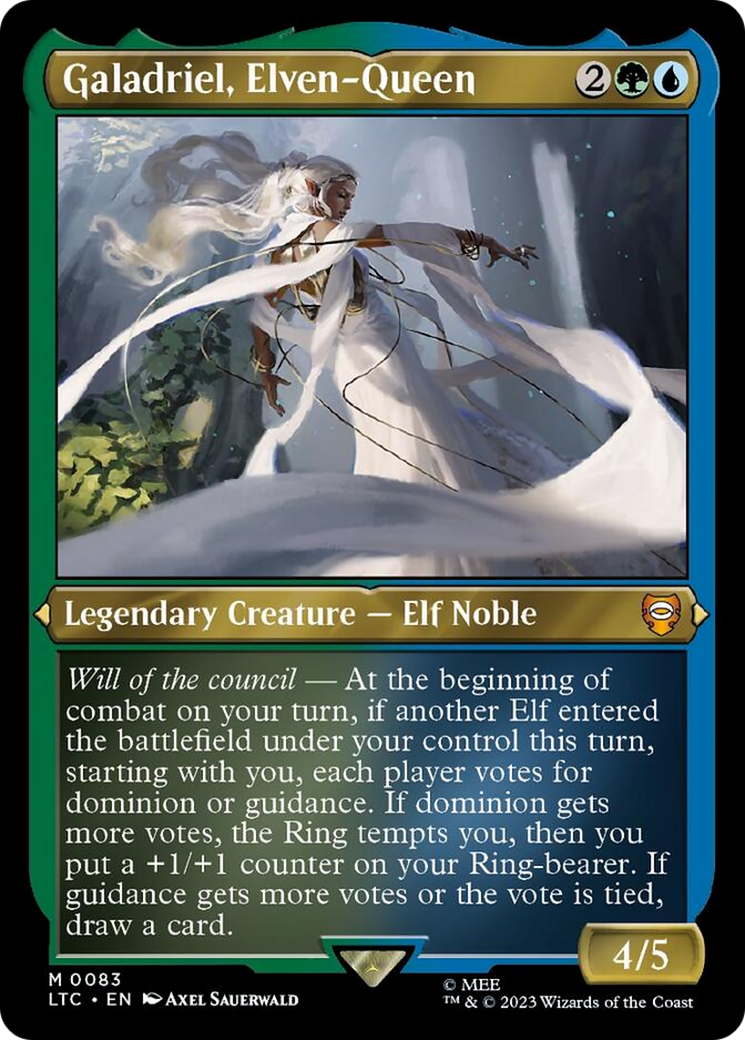 Galadriel, Elven-Queen (Display Commander) [The Lord of the Rings: Tales of Middle-Earth Commander] 