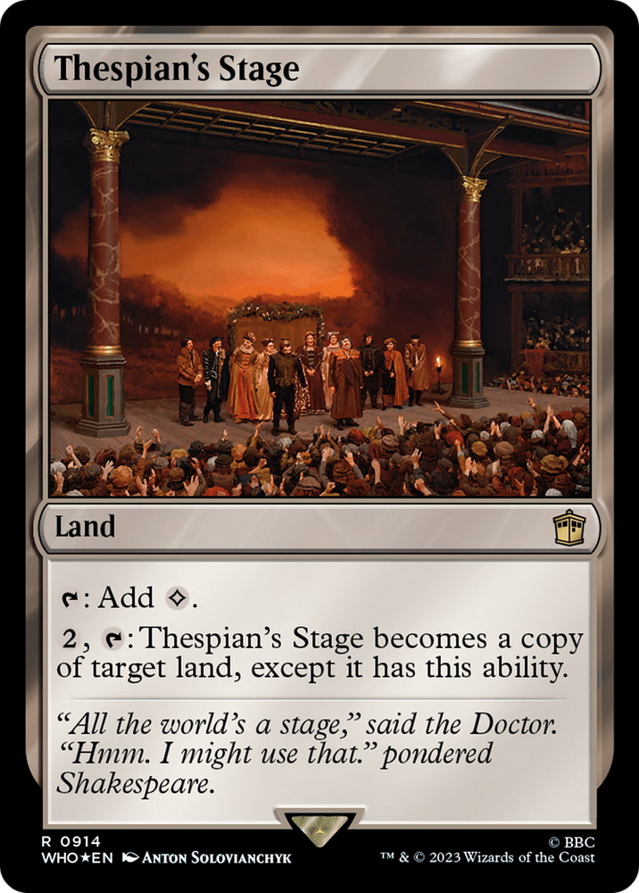 Thespian's Stage (Surge Foil) [Doctor Who] 