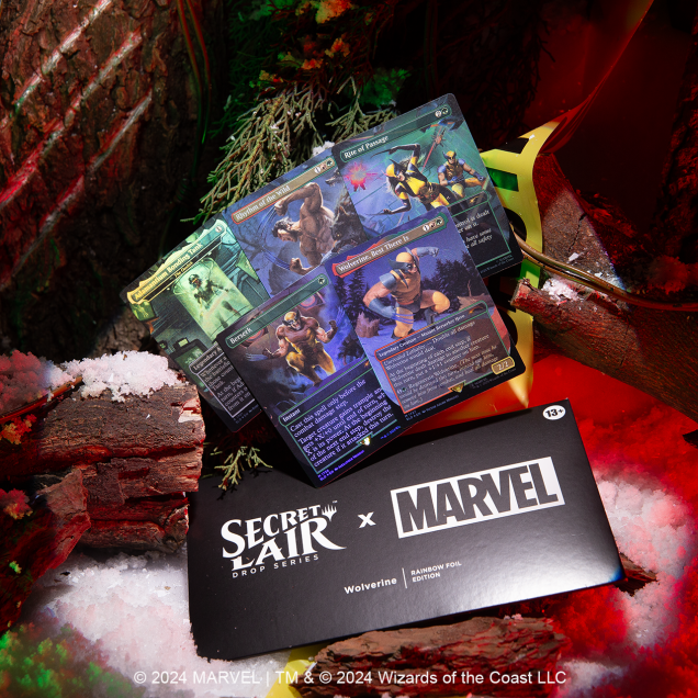 Secret Lair Marvel - Wolverine  Rainbow Foil Edition