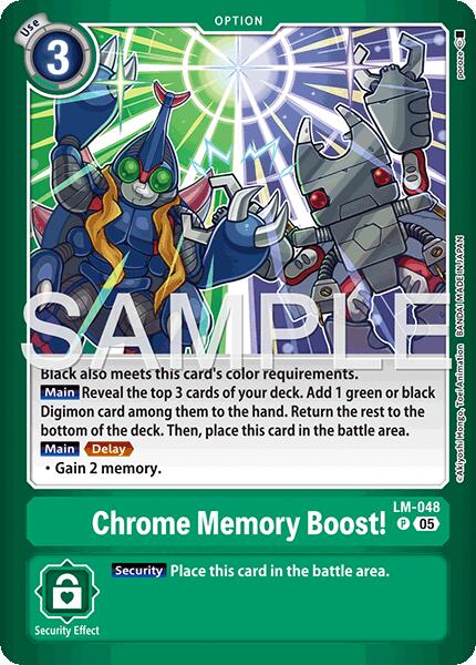 Chrome Memory Boost! [LM-048] (Limited Card Pack -Billion Bullet-) [Limited Card Pack -Billion Bullet-]