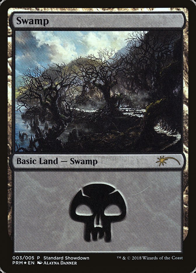 Swamp (3) [Magic 2019 Standard Showdown] 