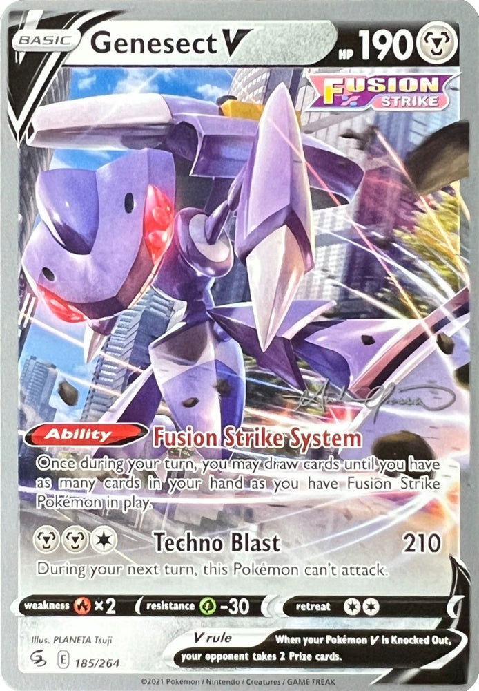 Genesect V (185/264) (The Shape of Mew - Andre Chiasson) [World Championships 2022] 