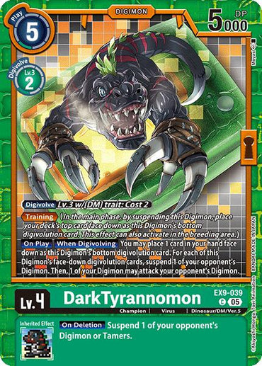 DarkTyrannomon [EX9-039] [Versus Monsters]