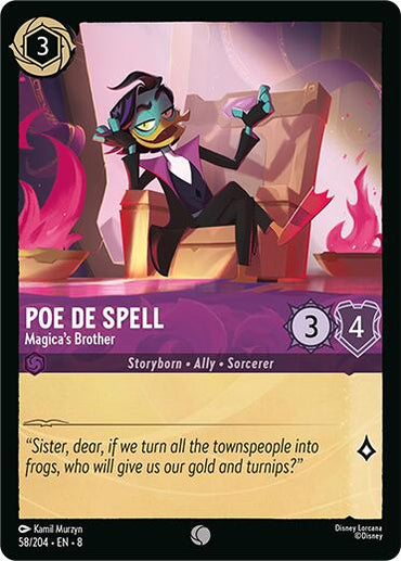 Poe De Spell - Magica's Brother (58/204) [Reign of Jafar]