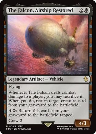 The Falcon, Airship Restored [FINAL FANTASY Commander]