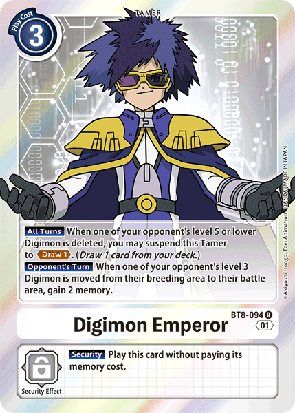 Digimon Emperor [BT8-094] [New Awakening] 