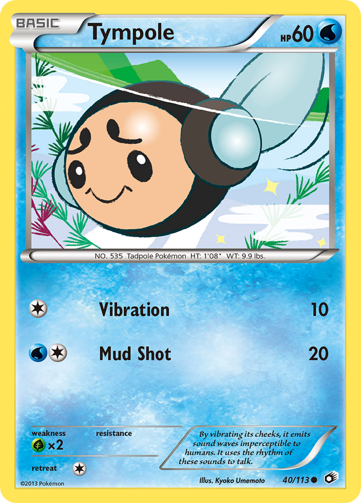 Tympole (40/113) [Black &amp; White: Legendary Treasures] 