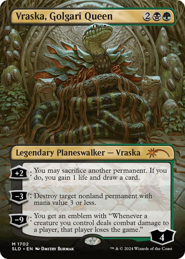 Vraska, Golgari Queen (1702) [Secret Lair Drop Series] 