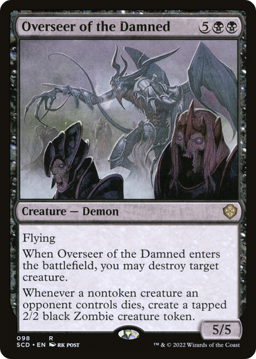 Overseer of the Damned [Starter Commander Decks] 