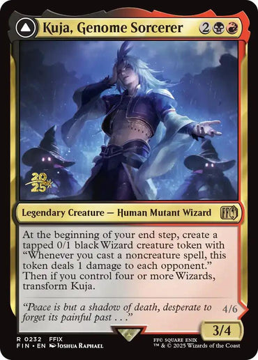 Kuja, Genome Sorcerer // Trance Kuja, Fate Defied [FINAL FANTASY Prerelease Promo]