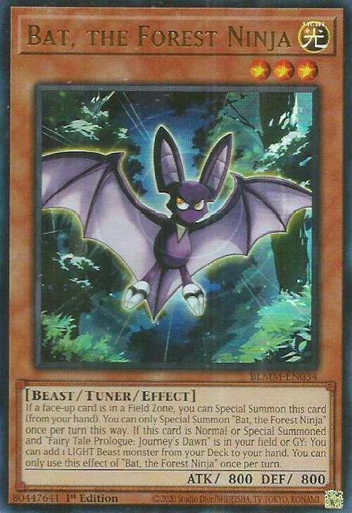 Bat, the Forest Ninja [BLMM-EN034] Ultra Rare