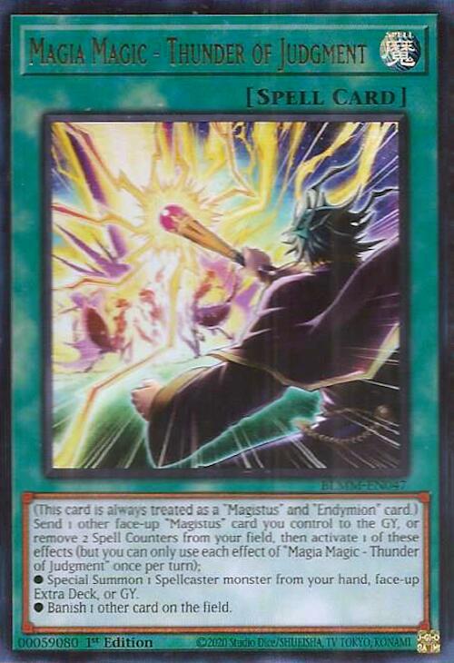 Magia Magic - Thunder of Judgment [BLMM-EN047] Ultra Rare