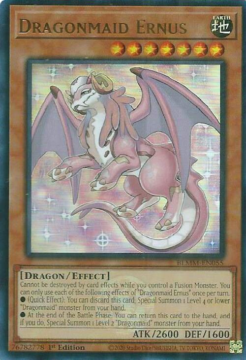 Dragonmaid Ernus [BLMM-EN055] Ultra Rare