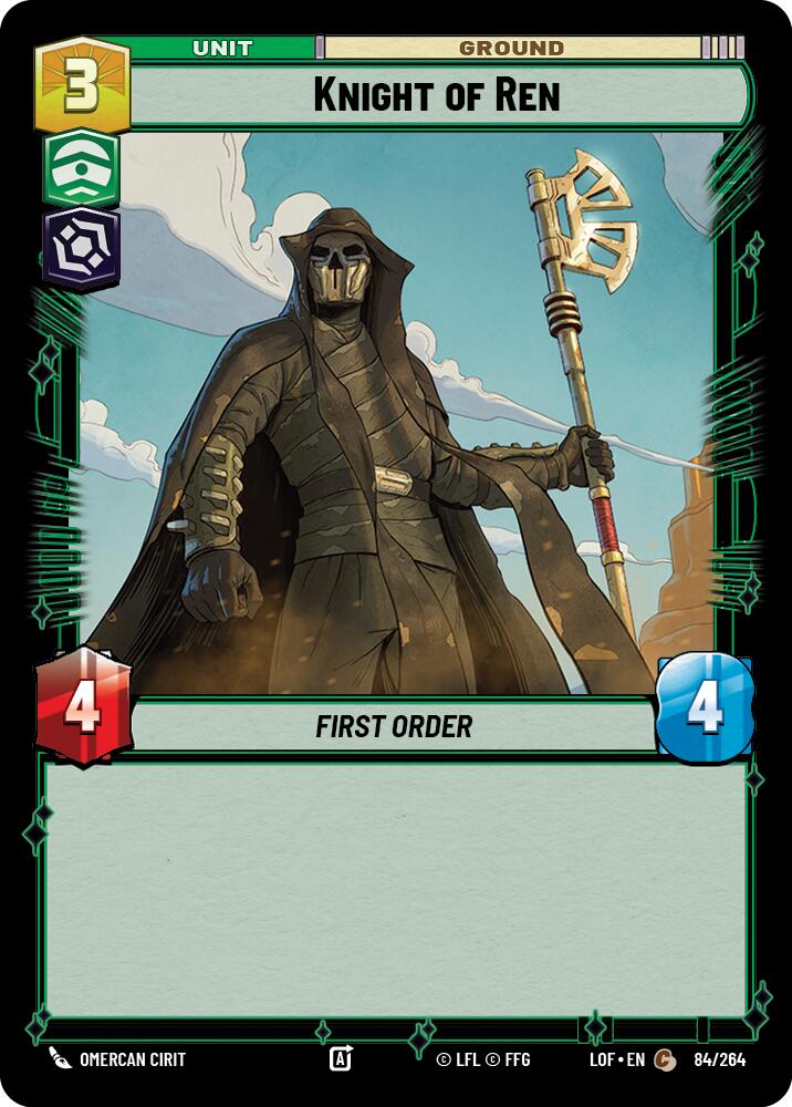 Knight of Ren (84/264) (84/264) [Legends of the Force]