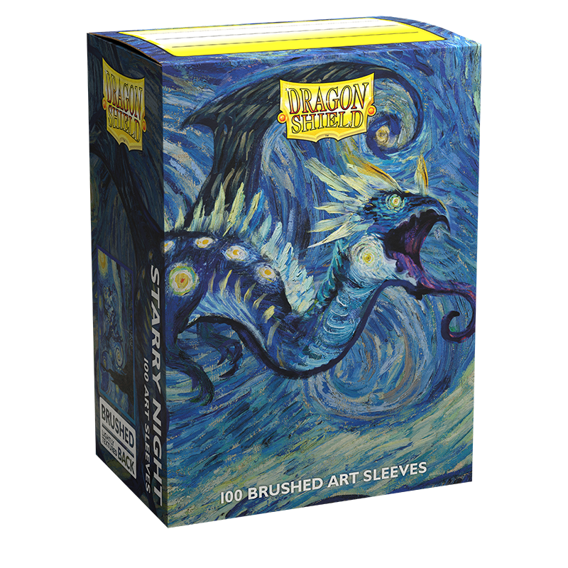 Dragon Shield: Standard 100ct Brushed Art Sleeves - Starry Night 