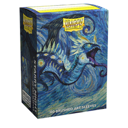 Dragon Shield: Standard 100ct Brushed Art Sleeves - Starry Night 