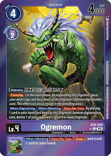 Ogremon [EX9-059] (Limited Foil) [Versus Monsters]