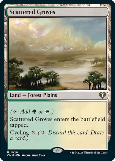 Scattered Groves [Commander Masters] 