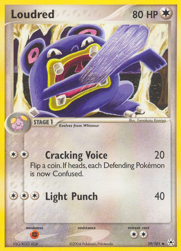 Loudred (39/101) [EX: Hidden Legends] 