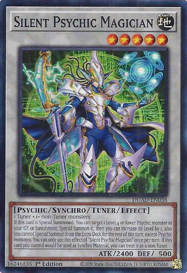 Silent Psychic Magician [DUAD-EN038] Super Rare