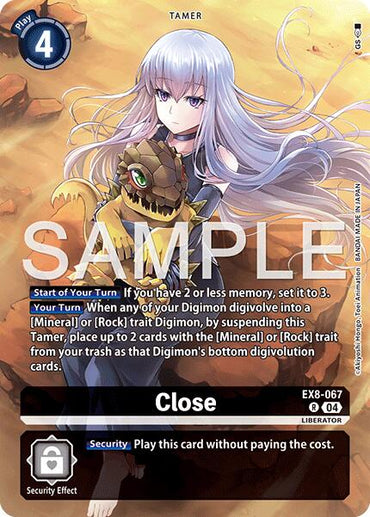 Close [EX8-067] (Digimon Liberator Debuggers Set) [Chain of Liberation]