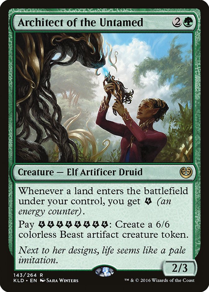 Architect of the Untamed [Kaladesh] 