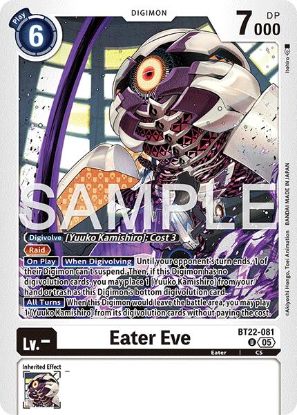 Eater Eve [BT22-081] [Cyber Eden]
