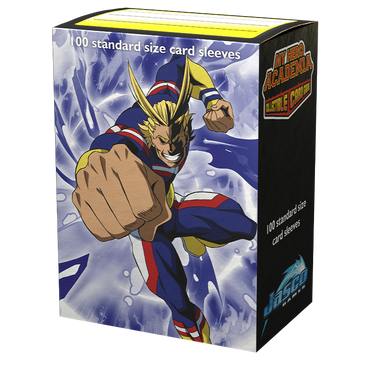 Dragon Shield: Standard 100ct Art Sleeves - My Hero Academia (All Might Punch) 