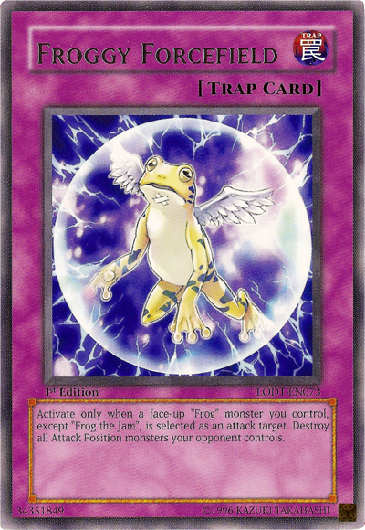 Froggy Forcefield [LODT-EN073] Rare 
