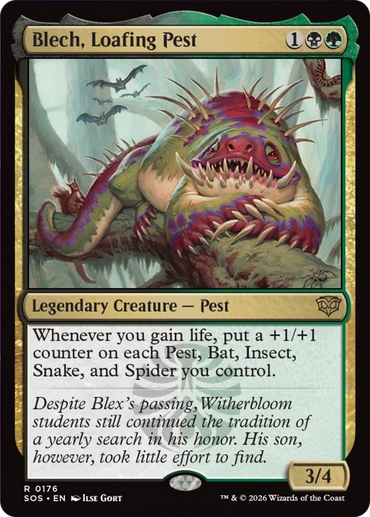 Blech, Loafing Pest [Secrets of Strixhaven]