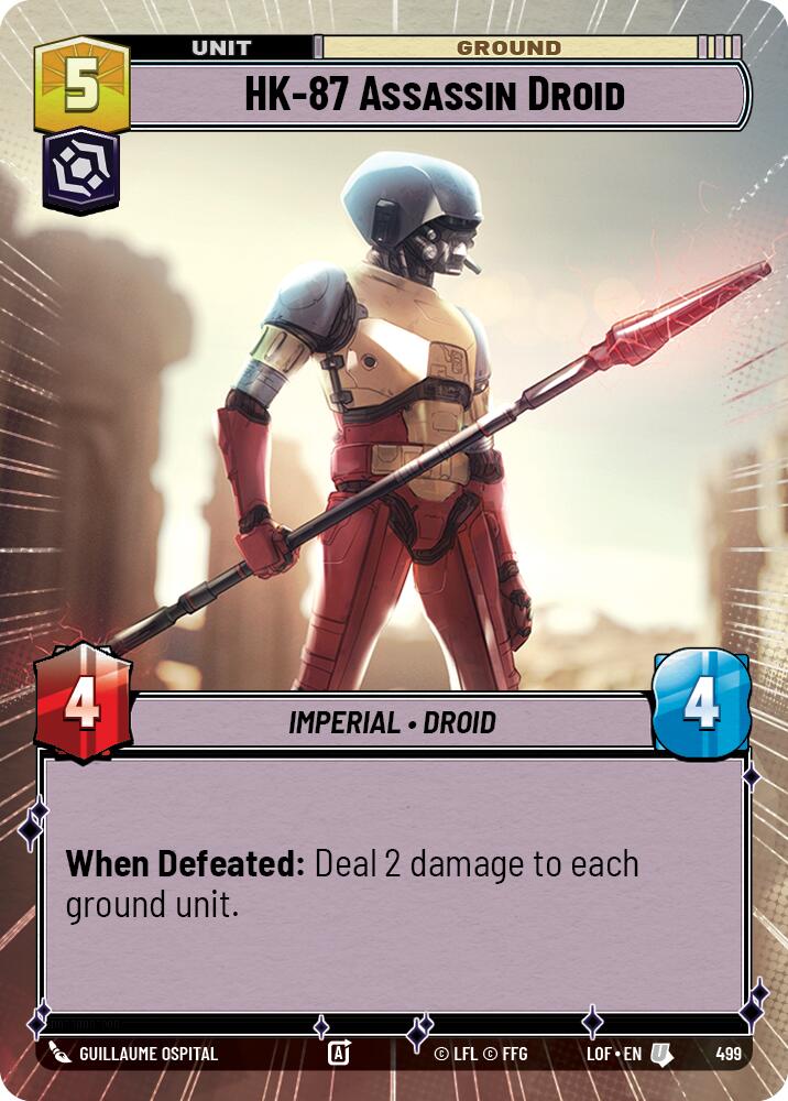 HK-87 Assassin Droid (499) (Hyperspace) (499) [Legends of the Force]