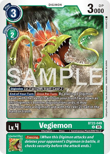 Vegiemon [BT22-049] [Cyber Eden]