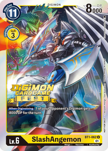 SlashAngemon [BT1-062] (Digimon Card Game Fest 2022) [Release Special Booster Promos] 