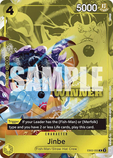 Jinbe (Winner Pack 2025 Vol. 3) [One Piece Promotion Cards]