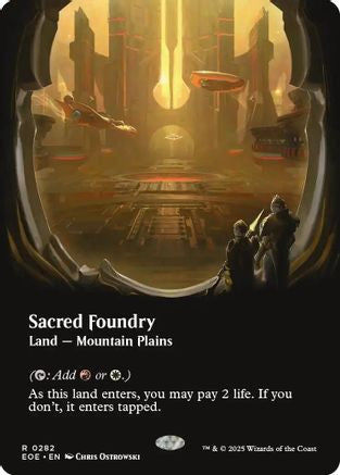 Sacred Foundry (Borderless) [Edge of Eternities]