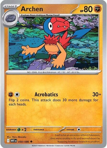 Archen (050/086) [Scarlet & Violet: White Flare]