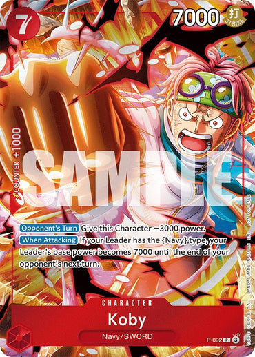 Koby (Event Pack Vol. 7) [One Piece Promotion Cards]