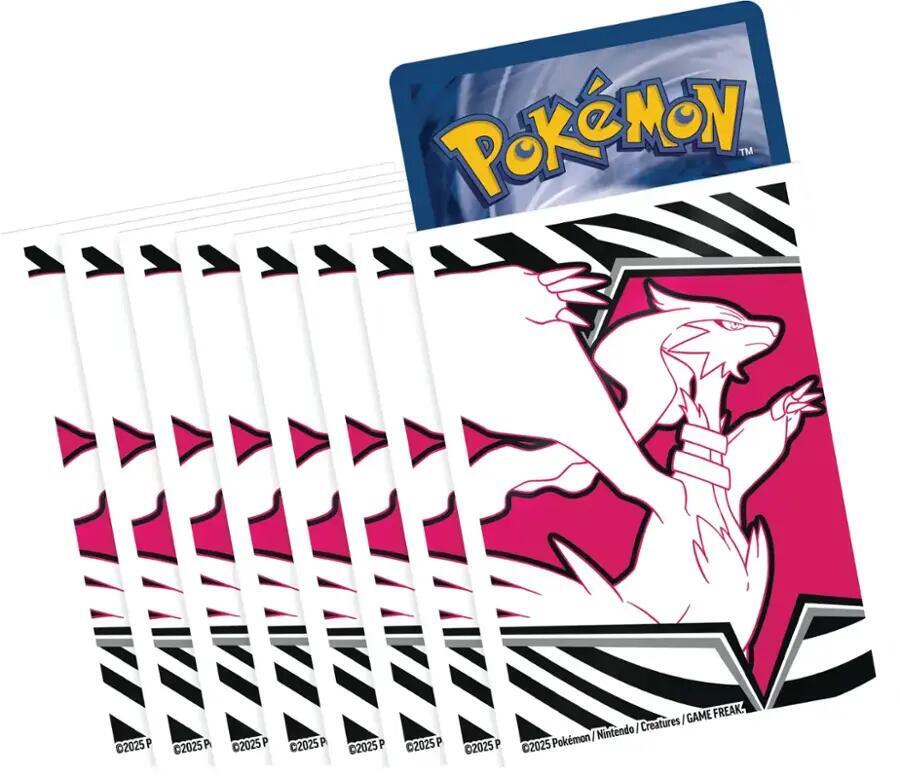 Pokemon TCG: White Flare Elite Trainer Box Card Sleeves - Reshiram (65 Pack)