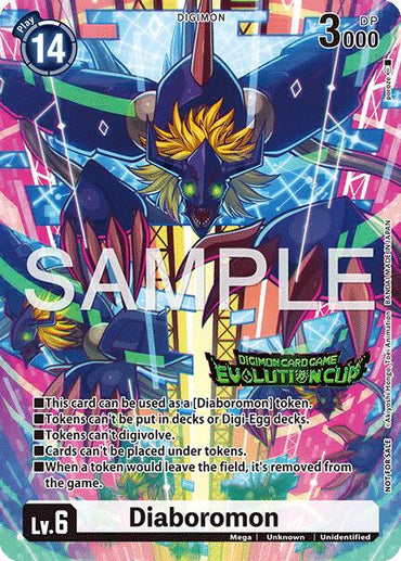 Diaboromon Token (Evolution Cup 2025 Vol. 2) [Promotional Cards]