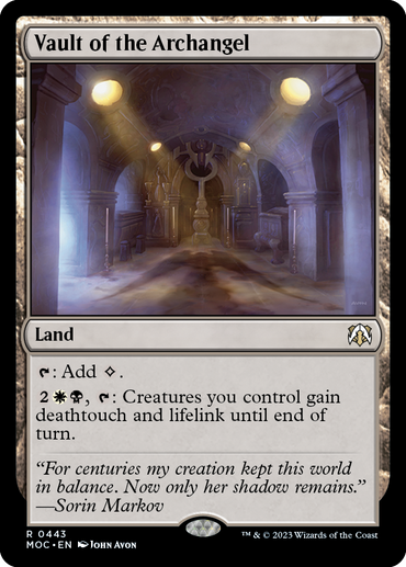 Vault of the Archangel [March of the Machine Commander] 