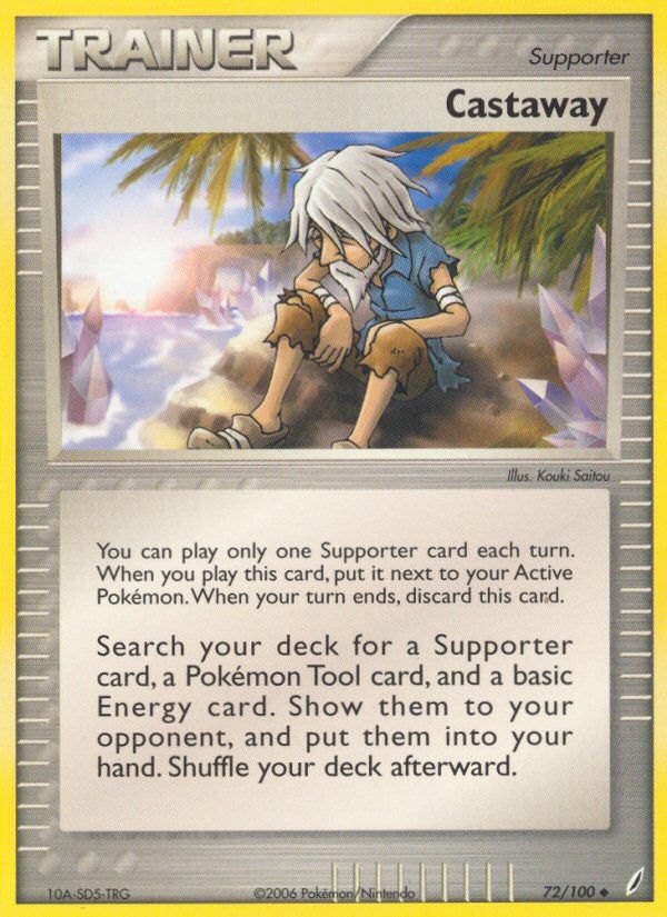 Castaway (72/100) [EX: Crystal Guardians] 