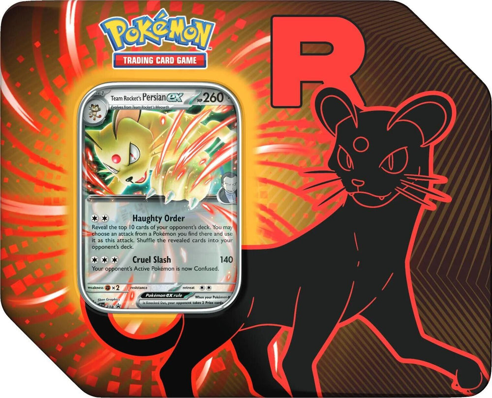 Team Rocket Tin - Set of 3
