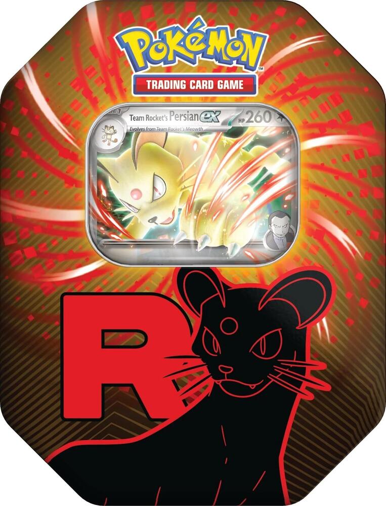 Team Rocket Tin (Team Rocket's Persian ex) [En Español]